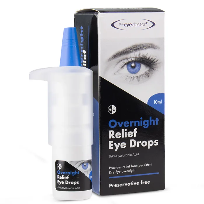 The Eye Doctor Overnight Relief Eye Drops Contact Lenses