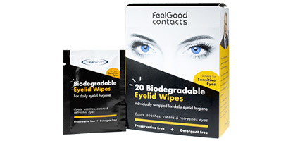 The Eye Doctor Eyelid Wipes - Biodegradable