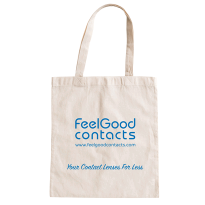 Feel Good Contacts Cotton Tote Bag