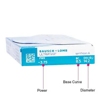 Bausch & Lomb Ultra (6 Pack) Box