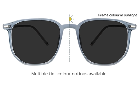 SunSwitch Raine Transparent Blue