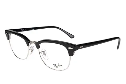 Ray-Ban Clubmaster RX5154 2000 51 Shiny Black