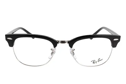 Ray-Ban Clubmaster RX5154 2000 51 Shiny Black