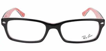 Ray-Ban RX5206 2479 54 Top Black On Texture Red Ray-Ban RX5206 2479 54 Top Black On Texture Red