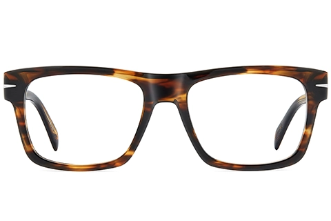 David Beckham DB 7155 WR9 Brown Havana 53