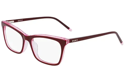 DKNY DK5046 505 51 Plum/Pink Triple-Laminate