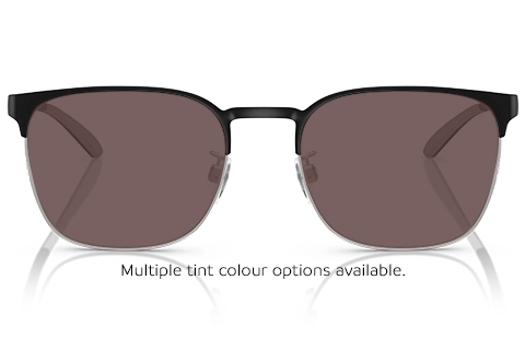 Emporio Armani EA1135D 3051 Matte Black/Silver 55