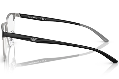 Emporio Armani EA1135D 3051 Matte Black/Silver 55