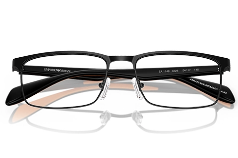 Emporio Armani EA1149 3226 Matte Black 56