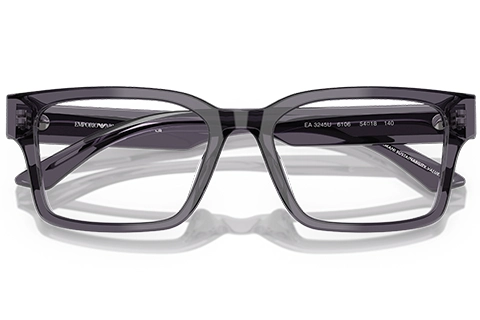 Emporio Armani EA3245U 6106 Transparent Grey 54
