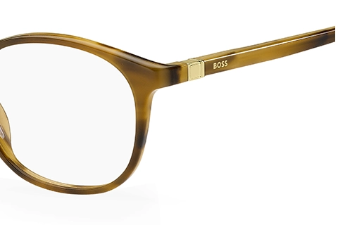 Hugo Boss BOSS 1437 T5U 53 Gold and Brown Horn