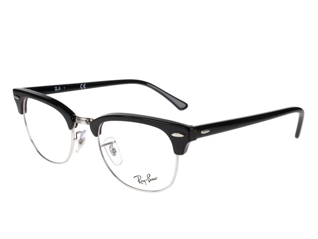 Ray-Ban Clubmaster RX5154 2000 51 Shiny Black