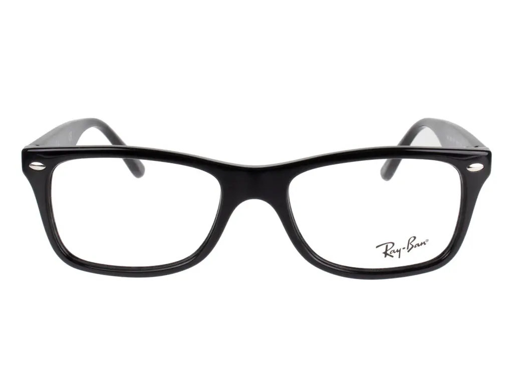 Ray-Ban RX5228 2000 50 Shiny Black | Feel Good Contacts Ireland