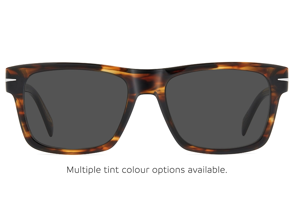 David Beckham DB 7155 WR9 Brown Havana 53