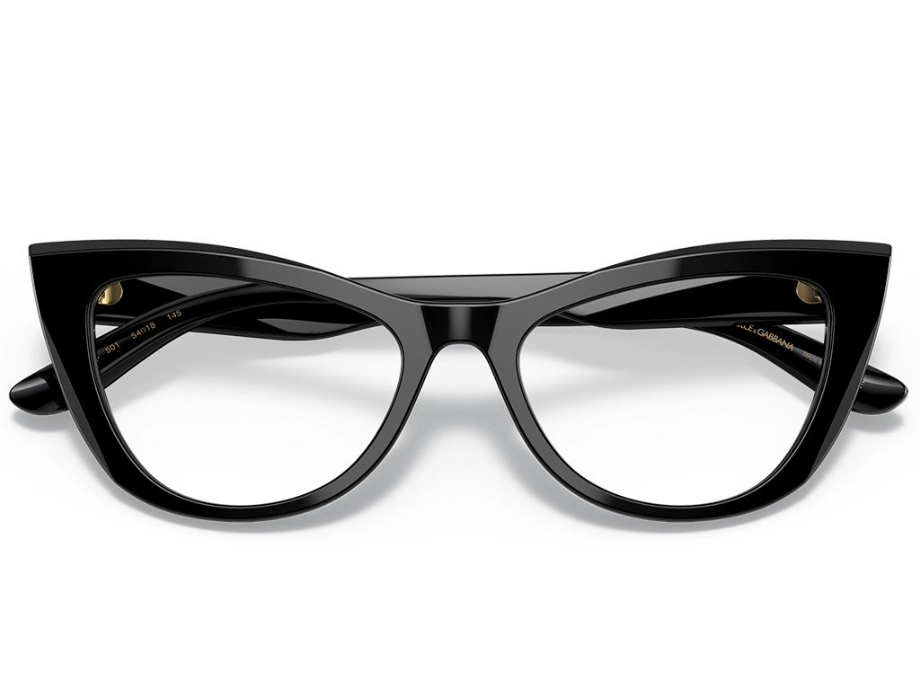 Dolce and Gabbana DG3354 501 54 Black - Jennifer Lopez