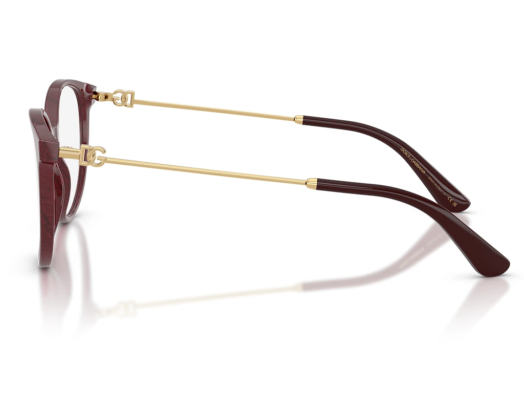 Dolce & Gabbana 0DG3363 3442 Lace Bordeaux 54
