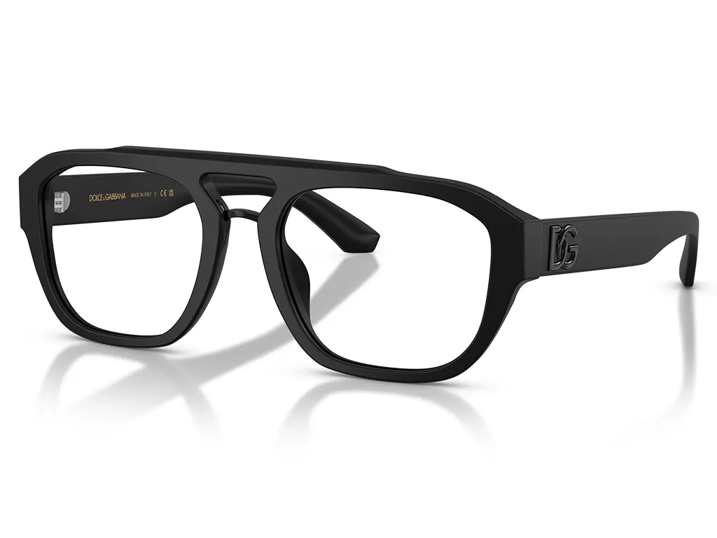 Dolce & Gabbana DG3415 2525 Matte Black 55