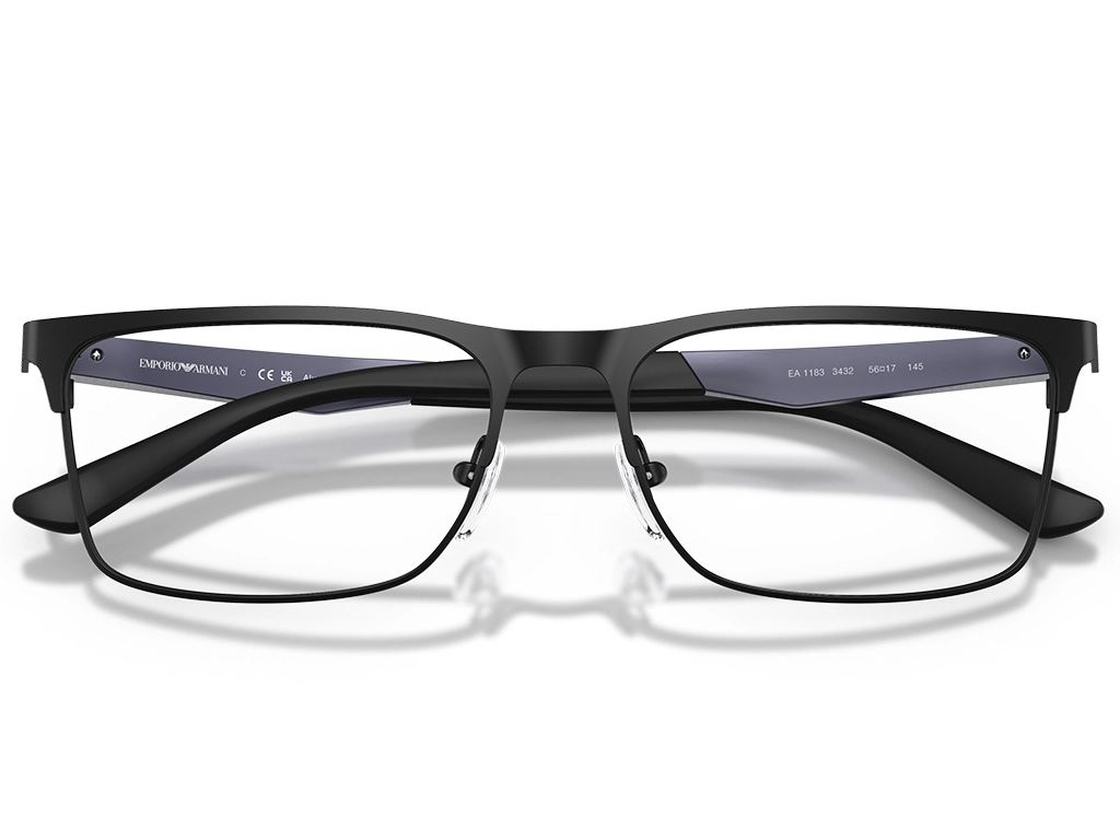 Emporio Armani 0EA1183 3432 Matte Black 56