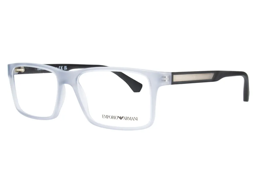 Emporio Armani EA3038 5012 Matte Transparent Grey