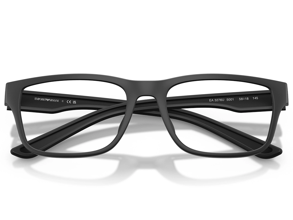 Emporio Armani 0EA3276U 5001 Matte Rubber Black 54