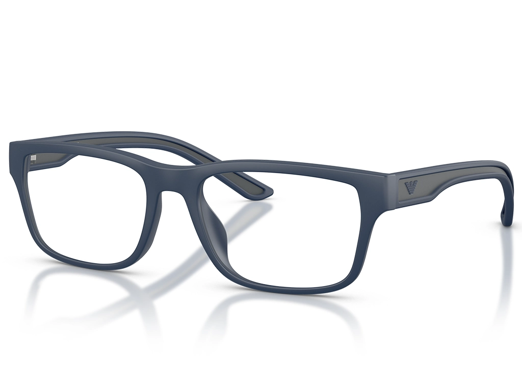Emporio Armani 0EA3276U 6185 Rubberized Matte Blue 56