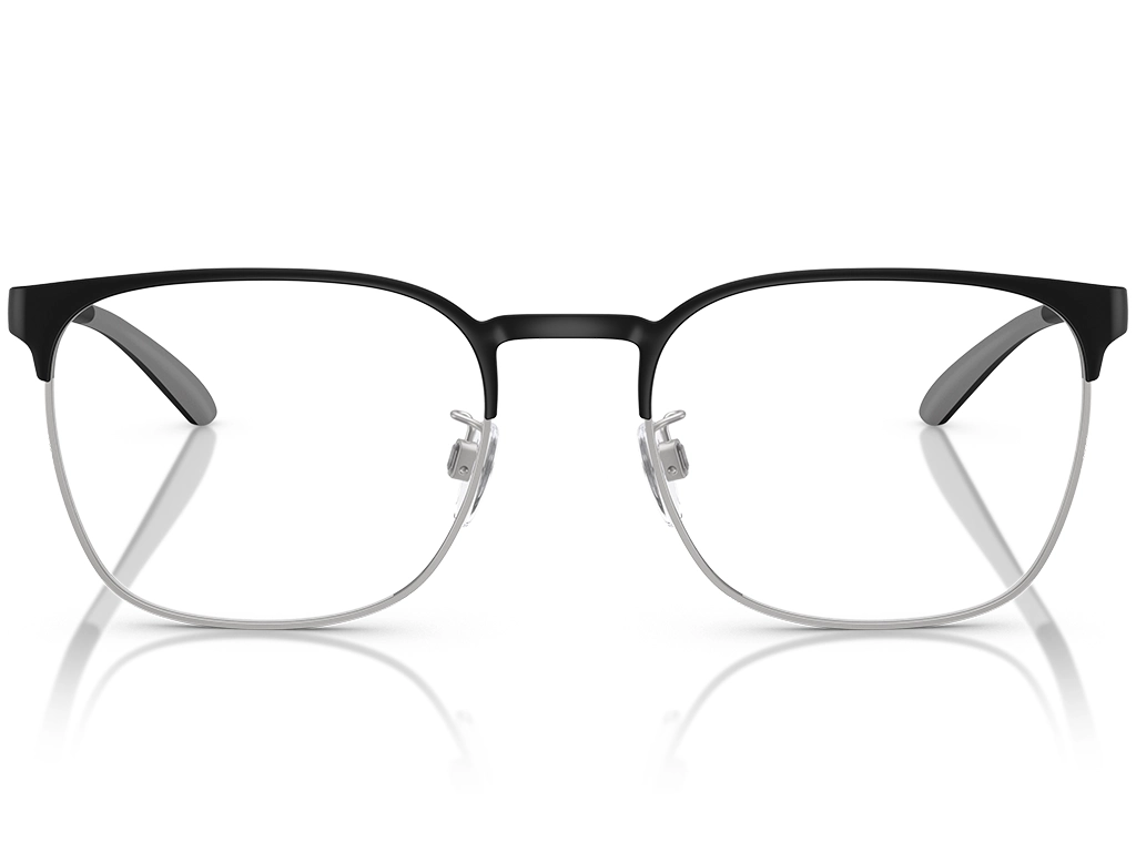Emporio Armani EA1135D 3051 Matte Black/Silver 55