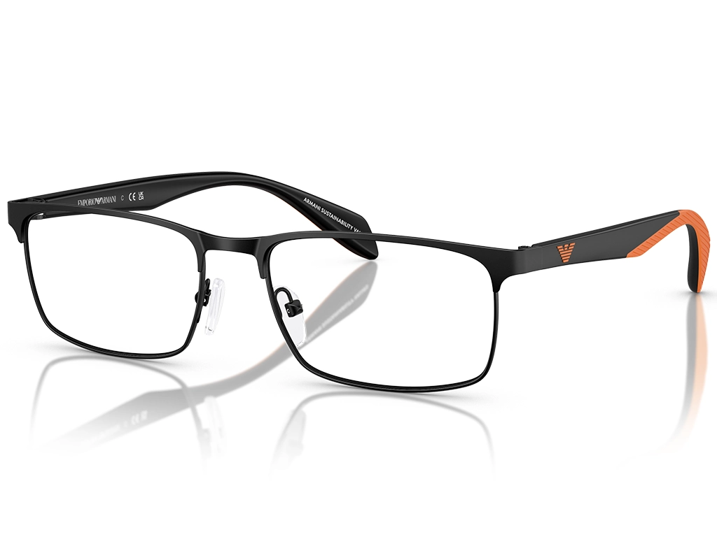 Emporio Armani EA1149 3226 Matte Black 56