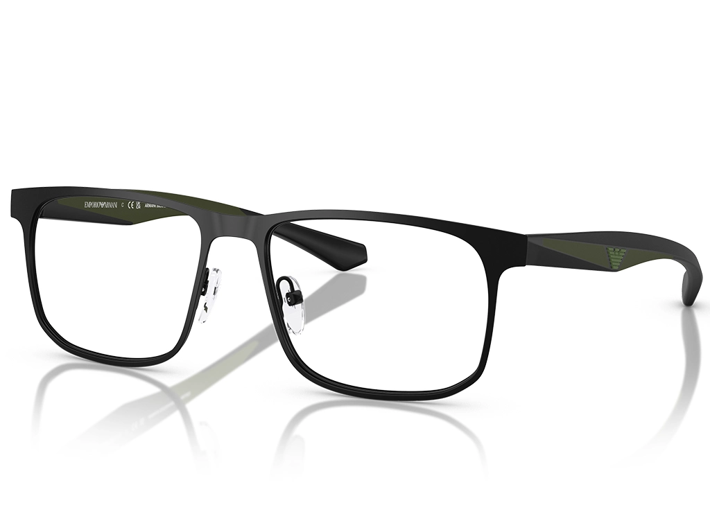 Emporio Armani EA1163 3001 Matte Black 55