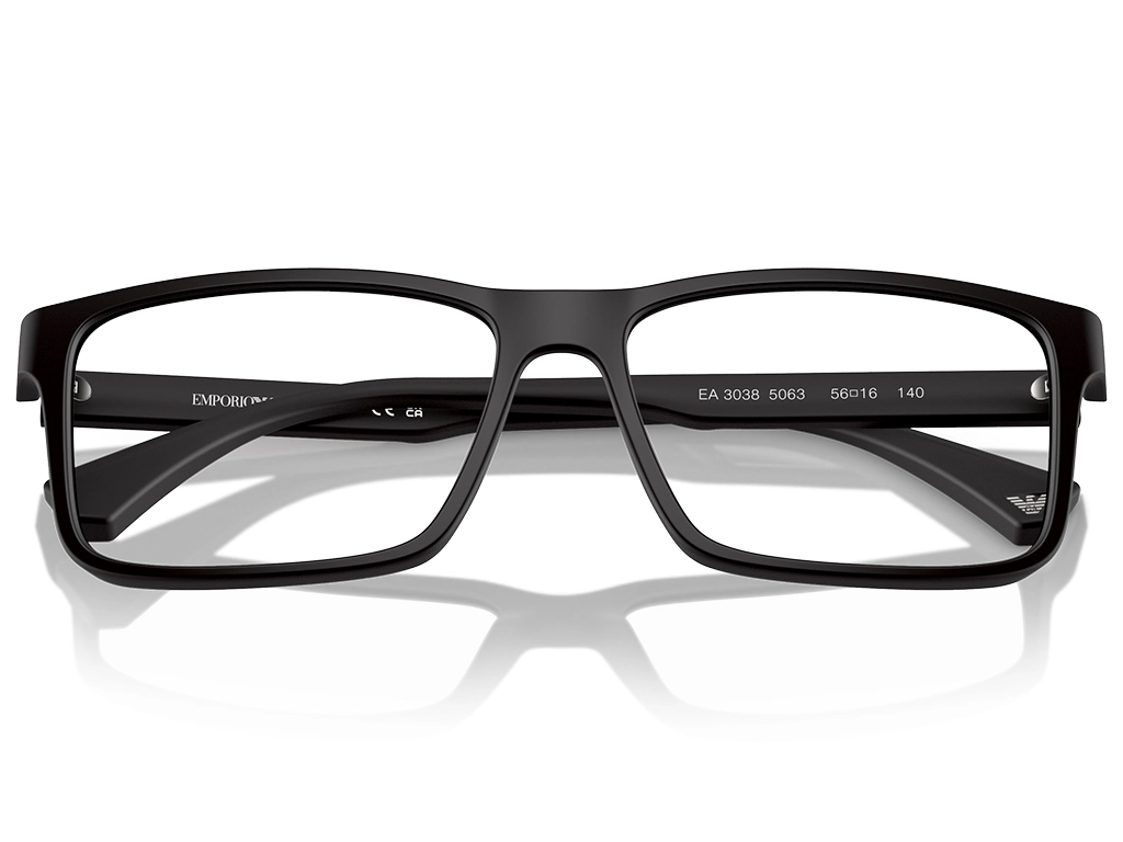Emporio Armani EA3038 5063 Rubber Black