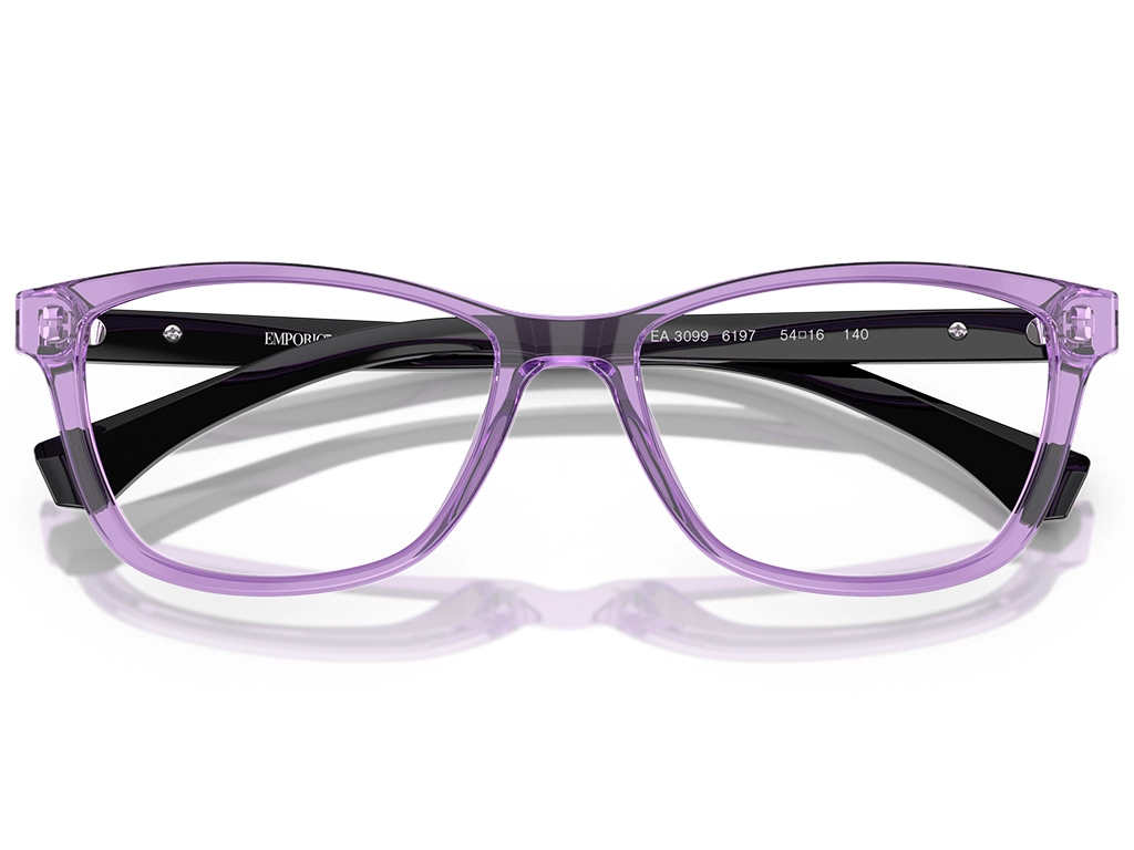 Emporio Armani EA3099 6197 Transparent Violet 54