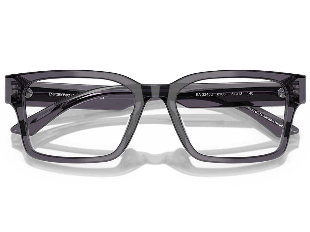 Emporio Armani EA3245U 6106 Transparent Grey 54