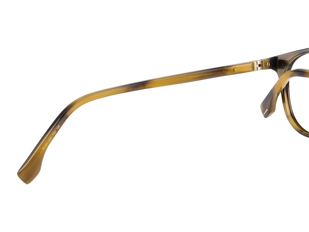 Hugo Boss BOSS 1437 T5U 53 Gold and Brown Horn