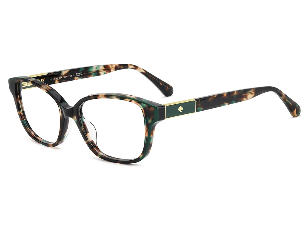 Kate Spade KS Cherette 2 YJE Green Havana 52