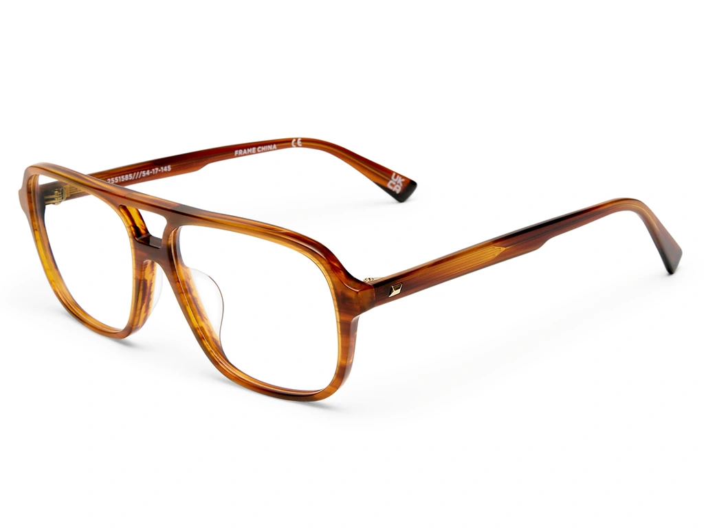 Le Specs Mirage BRN Brown Haze 55