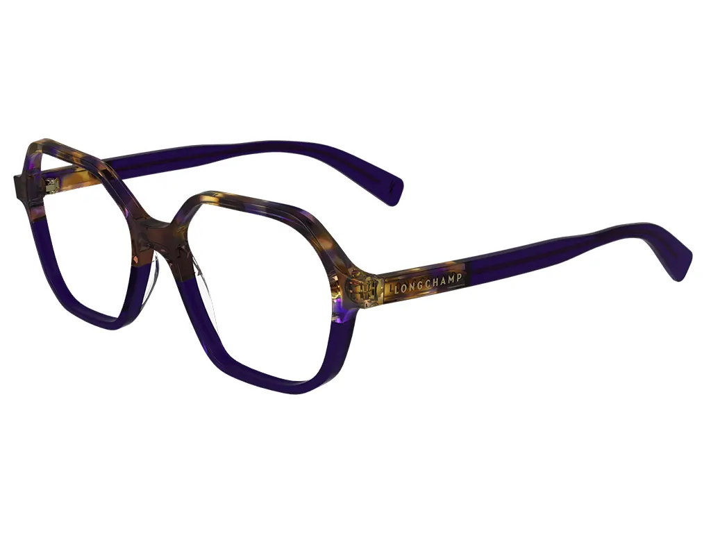 Longchamp LO2740 505 Purple/Havana 53