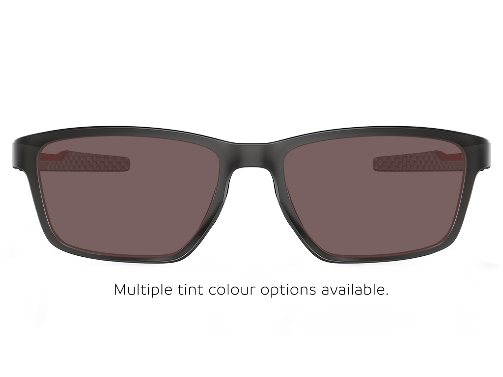Oakley Metalink 0OX8153 815305 Satin Grey Smoke 53 - Rectangle Glasses