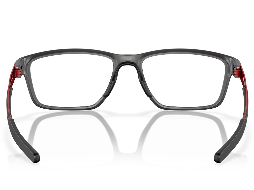 Oakley Metalink 0OX8153 815305 Satin Grey Smoke 53 - Rectangle Glasses