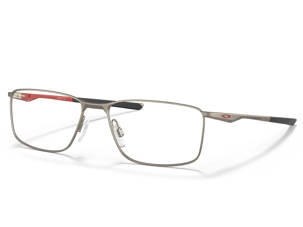Oakley Socket 5.0 0OX3217 03 Satin Brushed Chrome 55