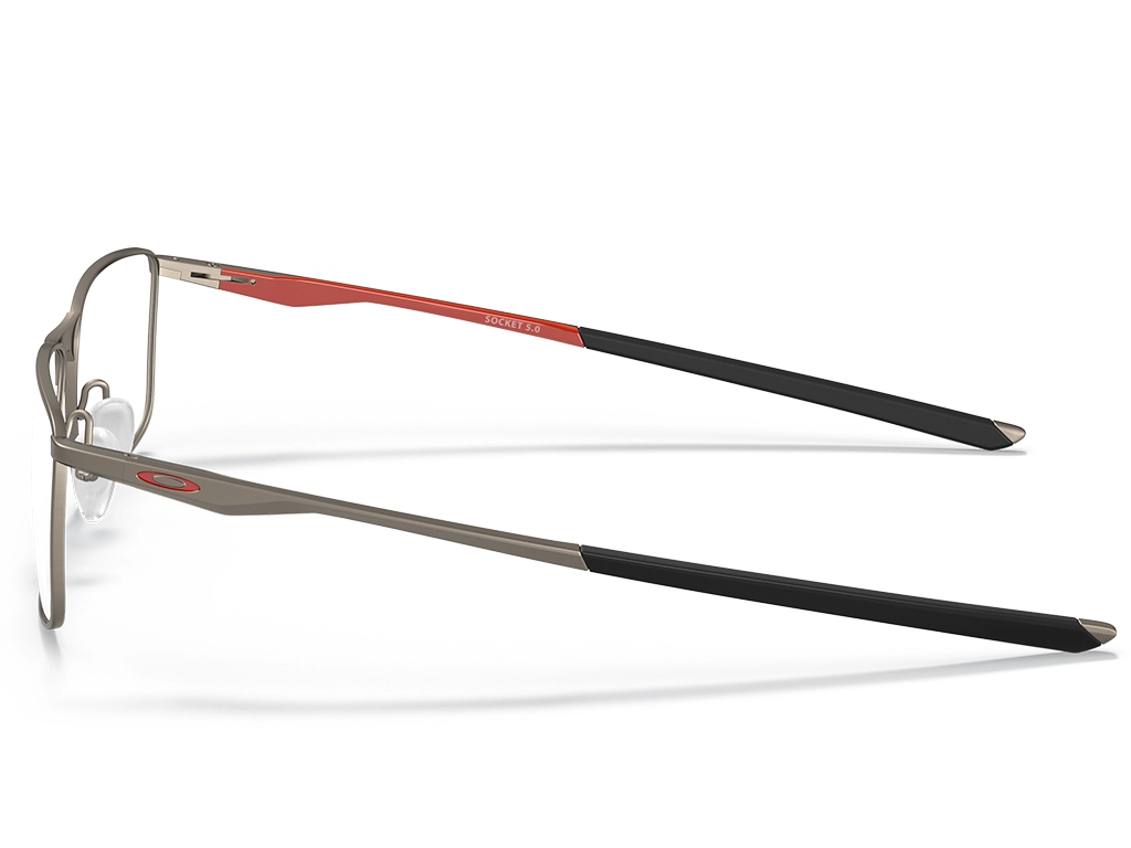 Oakley Socket 5.0 0OX3217 03 Satin Brushed Chrome 55