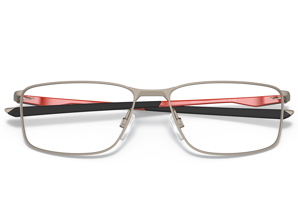 Oakley Socket 5.0 0OX3217 03 Satin Brushed Chrome 55