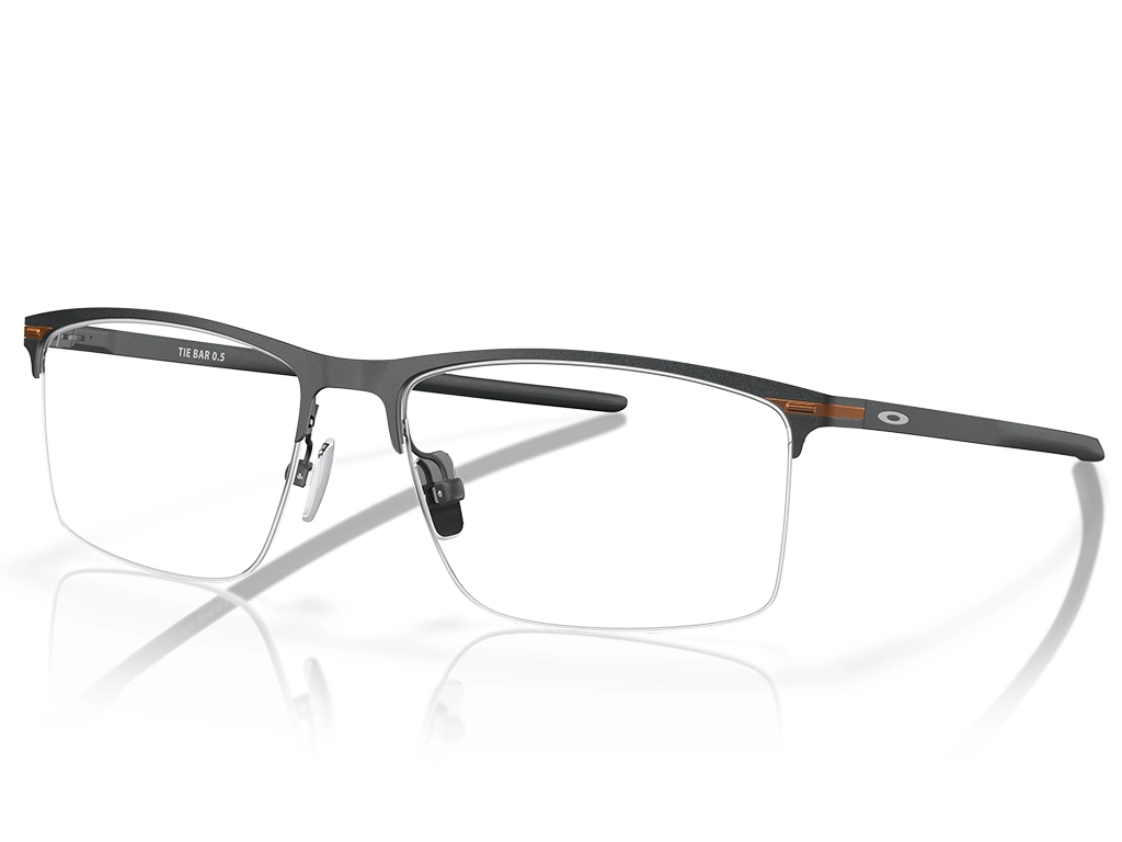 Oakley Tie Bar 0.5 0OX5140 03 Satin Light Steel 56