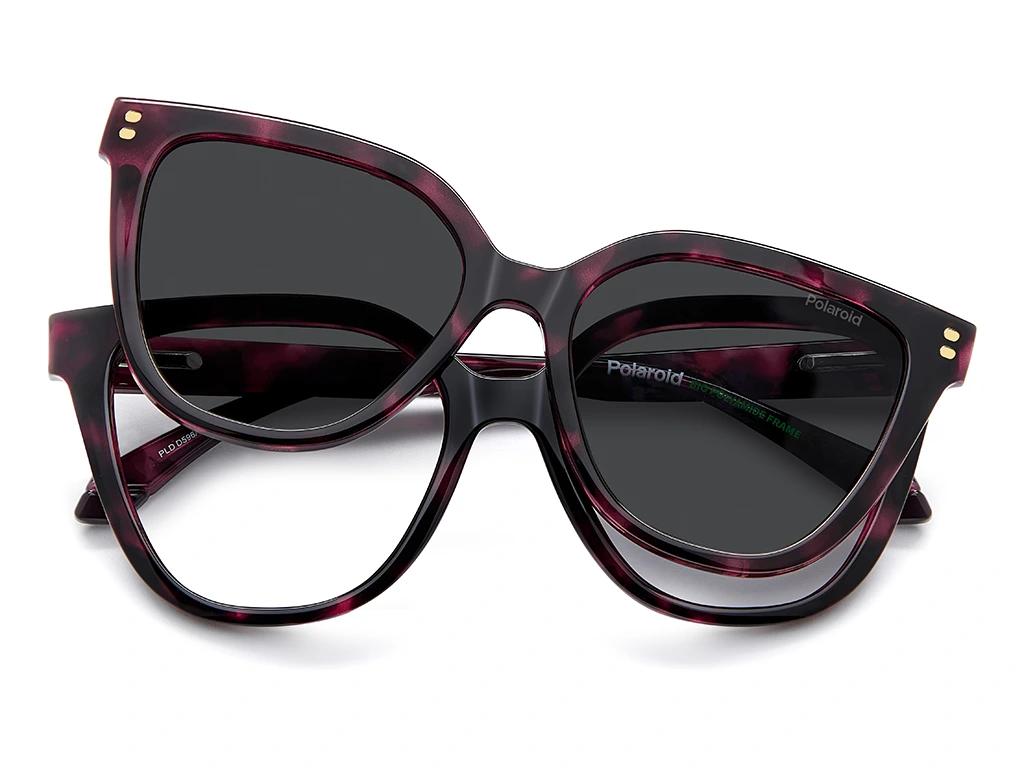 Polaroid PLD D596/C HKZ Violet Havana 53 Polarised