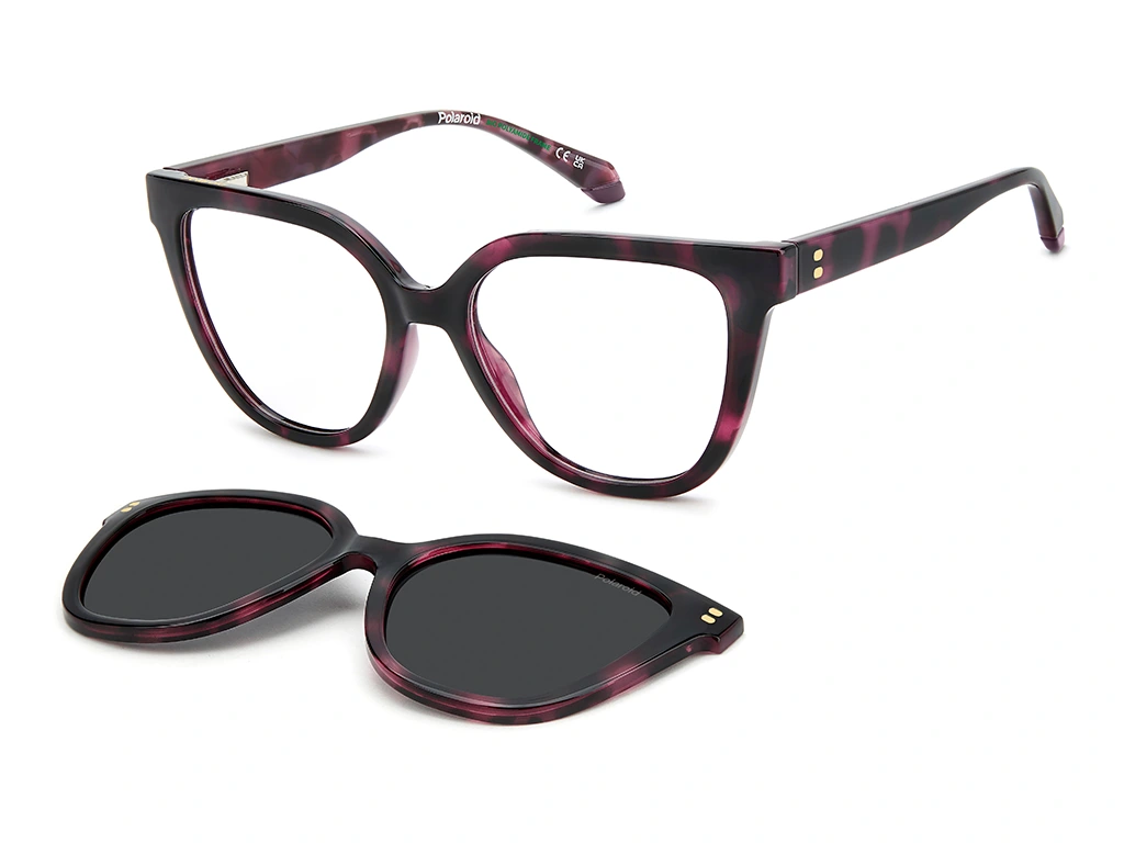 Polaroid PLD D596/C HKZ Violet Havana 53 Polarised