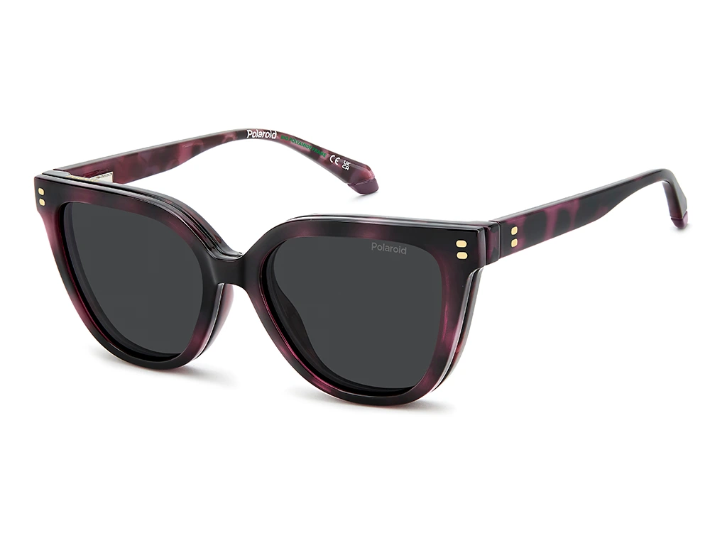 Polaroid PLD D596/C HKZ Violet Havana 53 Polarised