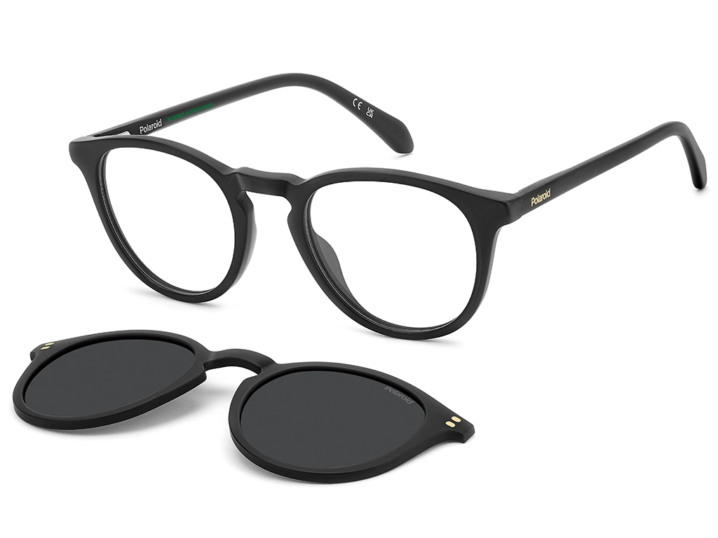 Polaroid PLD D638/C 003 Black 49 Polarised