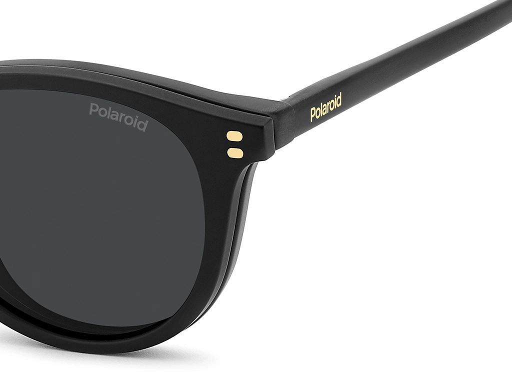 Polaroid PLD D638/C 003 Black 49 Polarised