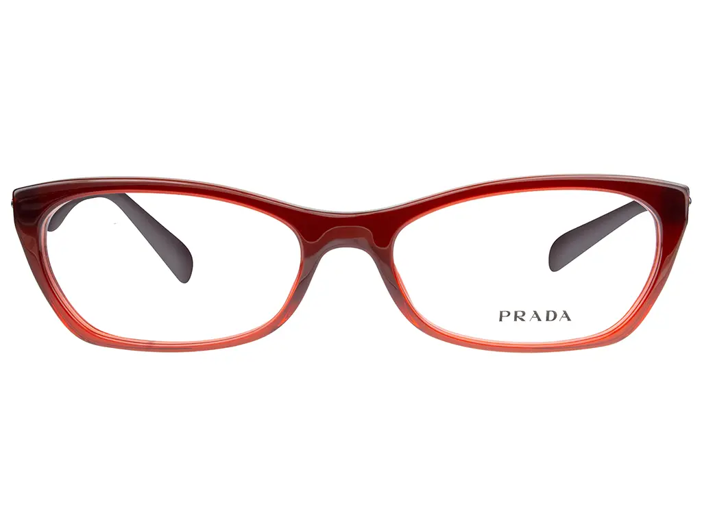 Prada Catwalk PR15PV MAX1O1 53 Bordeaux Gradient Red