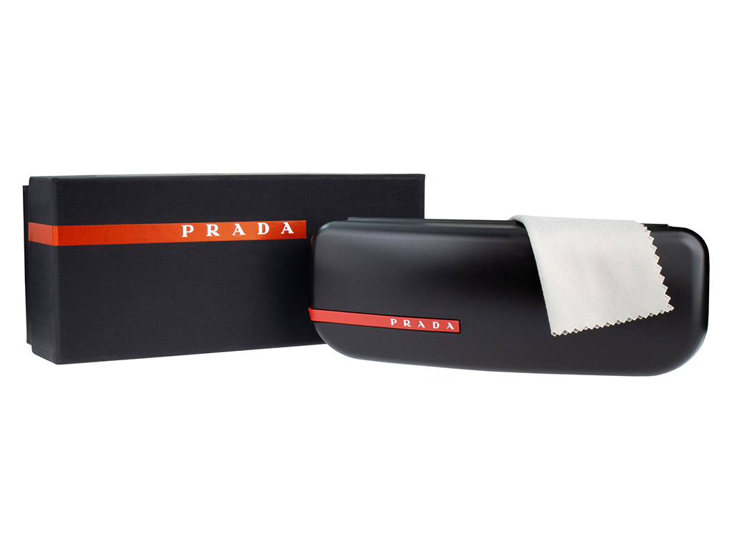 Prada Linea Rossa PS 50GV DG01O1 Black Rubber as worn by Kylie Jenner