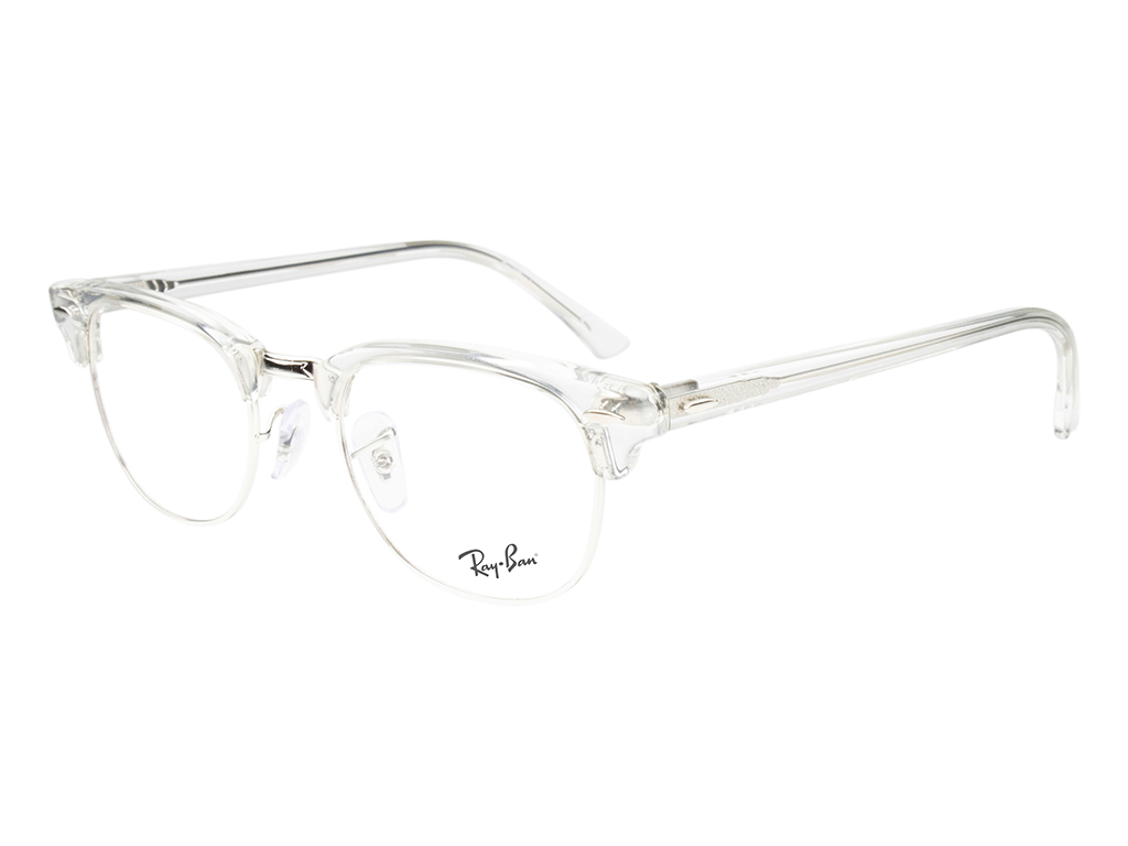 Ray-Ban Clubmaster RX5154 2001 49 White Transparent