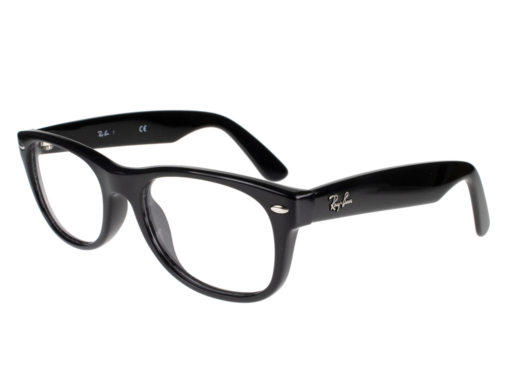 ray ban new wayfarer shiny black